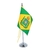 Bandeira Brasil Império 1822/1889 15cm Alt. (mastro)