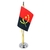 Mini Bandeira de Mesa Angola 15 cm Poliéster