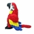 Arara Vermelha Pelúcia 30 Cm Altura Papagaio na internet