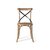 Silla Cross Antique Natural y Negro - comprar online