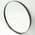 Espejo circular Negro - comprar online