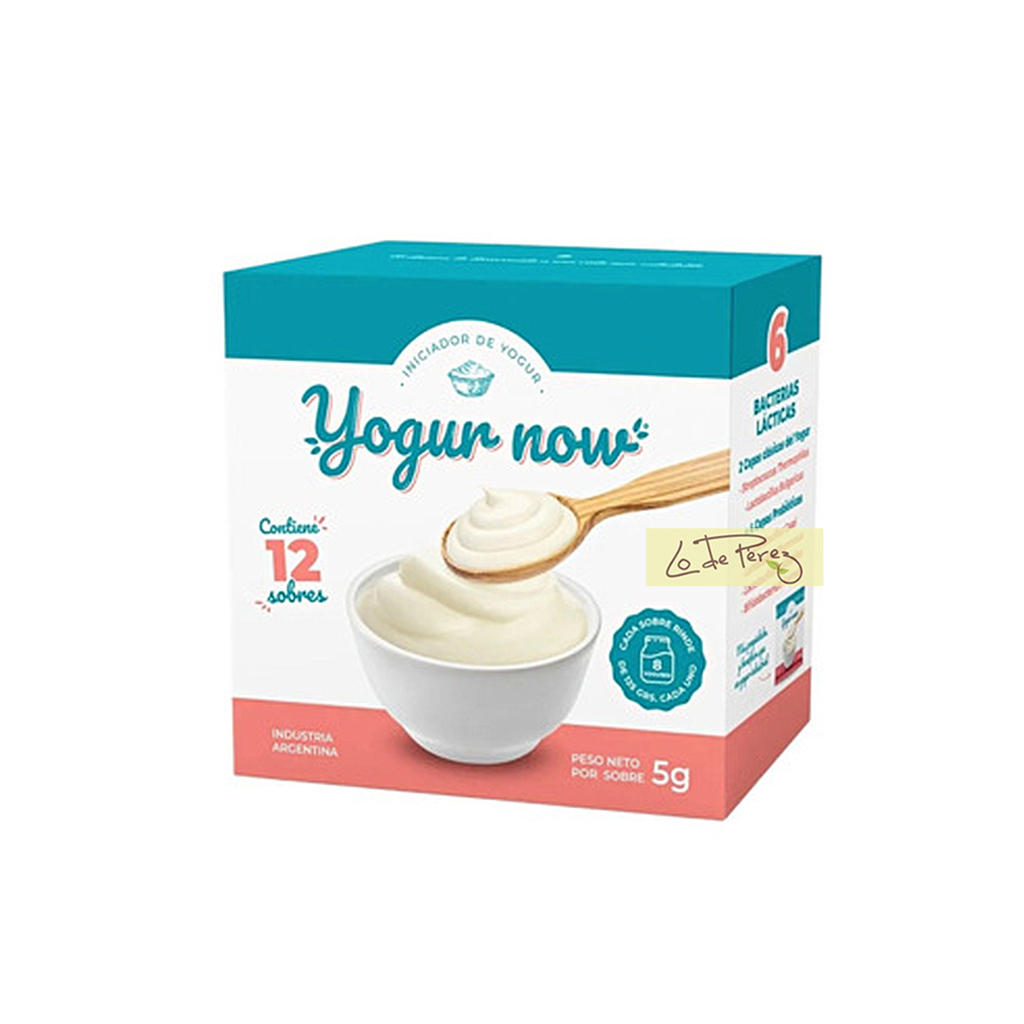Iniciador de Yogur x 5 grs. Yogur Now