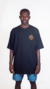 Remera Spy Limited NBA Over Size Black