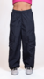 Pantalón Cargo Spy Dollies Uranio Nylon Black