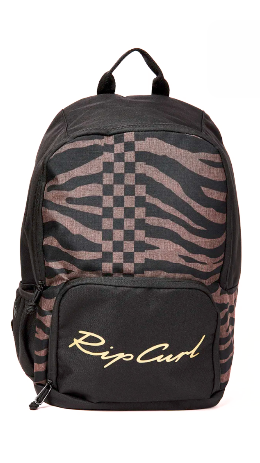 Mochila Rip Curl Evo 18L Negra y Marron Ajustable