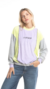 Buzo Rusty Color Block Relaxed Lilac