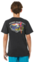 Remera Rusty Hawaiians Adventures Jr Black - comprar online