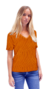 Remera SPY DOLLIES Mor - Naranja