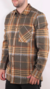 Camisa Lost Flanel Green/Brown