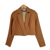 Blazer Cropped Nina | CAMEL