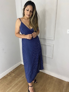 Vestido Midi Poá - Nina - comprar online