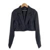 Blazer Cropped Alfaiataria Eliane | Preto