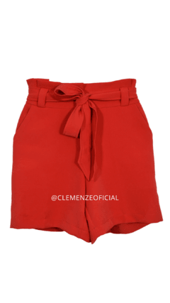 Shorts Chiara Vermelho na internet