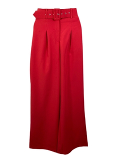 Calça Pantalona Talita | VERMELHO