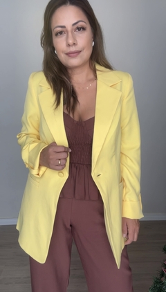 Blazer Chiara | AMARELO - comprar online