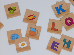 Juego Con Qué Letra Empieza Imantado Lectoescritura - tienda online
