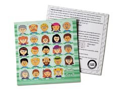 ¿Quien Soy? Mini Juego Souvenirs Infantiles con marcador - tienda online