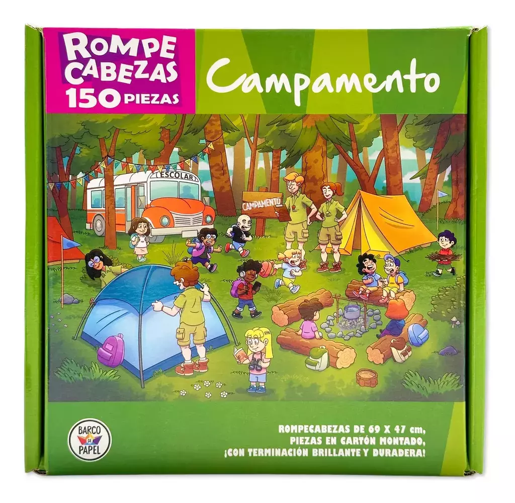 Rompecabezas Campamento 150 piezas