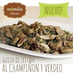 Guisito de seitán al champiñón y verdeo (1/2kg) en internet