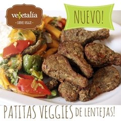 Patitas veganas surtidas de quinoa, garbanzos, y lentejas (10u)