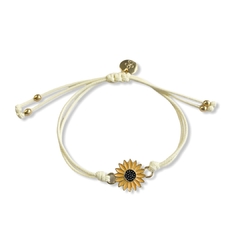 Pulseira SunFlower Dourada