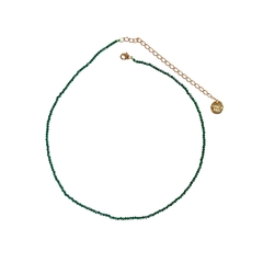 Choker Cristallo Verde Escuro