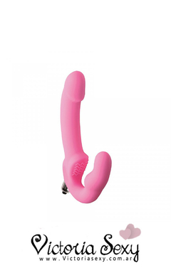 STRAP ON LARGE CON VIBRO A PILAS - ART 19-000-22 - comprar online