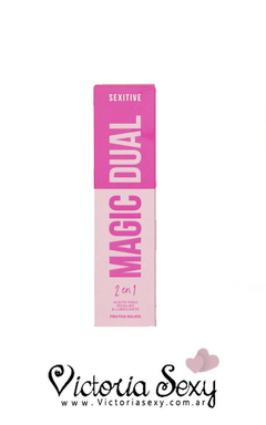 Sexitive Gel- Aceite masaje - Magic dual frutos rojos Art 2043