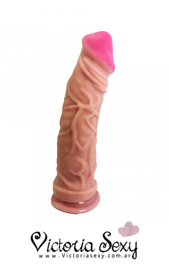 Pene cyber Macizo C/Sopapa Americano Large 30-705-31 - comprar online