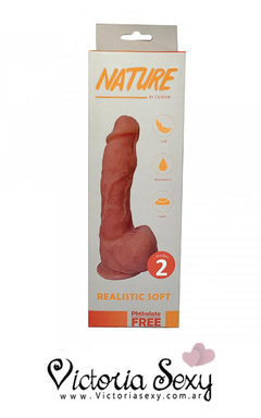 pene realistico soft con sopapa nature 2 art 30-808-31 - comprar online