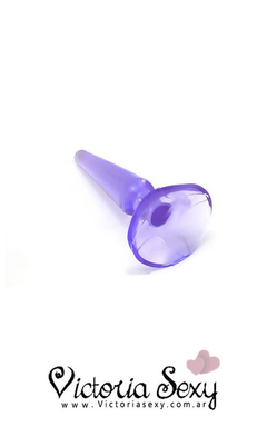 Dilatador iniciador anal silicona con ventosa - art 5184 - comprar online