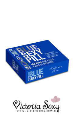 pastillas vigorizantes masculinas blue sexy pill art 1198 - comprar online