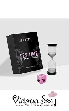 Kit dados con reloj de arena Sex Time Game art- 5266 - VictoriaSexy