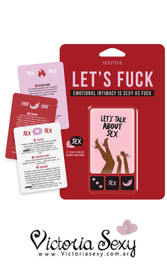 Sexitive juego de cartas + dados Let’s Fuck Art- 7332