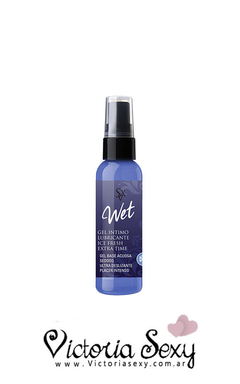 Sexitive Gel Lubricante wet ice fresh extra time Art 1509 - comprar online