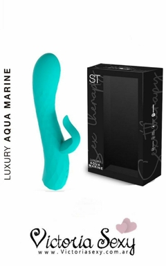 Doble estimulador LUXURY AQUA MARINE - Art 7626