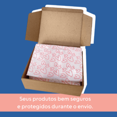 50 Caixas de Papelão Correio Sedex / E-commerce 20x16x7cm - comprar online