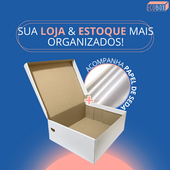 30 Caixas de Papelão Para Coturno/Bota Cano Curto 30x25x11cm - comprar online