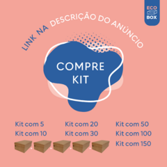 100 Caixas Papelão Para Sapato Tênis 33x19x12cm na internet