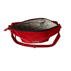 BOLSO VIAJERO M 508363 GAMUZA RED - Zoe Wild Shop