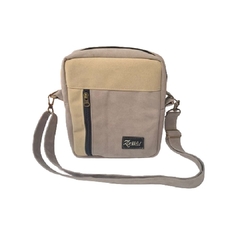 BANDOLERA MINI BAG 508529 GRIS-HUESO en internet