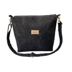 BOLSO VIAJERO M 508362 GAMUZA BLACK