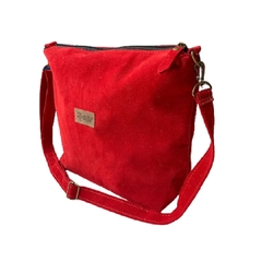 BOLSO VIAJERO M 508363 GAMUZA RED