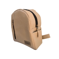 MOCHILA GOLD 508377 BEIGE PU - Zoe Wild Shop