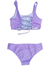 Bikini bordada lila - comprar online