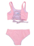 Bikini bordada rosa - comprar online