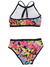 Bikini manchas flores con tazas desmontables - comprar online