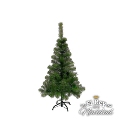 Arbol de Navidad Canadian Lujo Premium 1,20mts con Patas de Metal