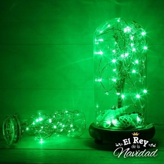 Alambre Mini Led Verde 3mt a PILAS INCLUIDAS en internet