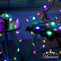 Guirnalda Estrellas Led Multicolor 5mts en internet